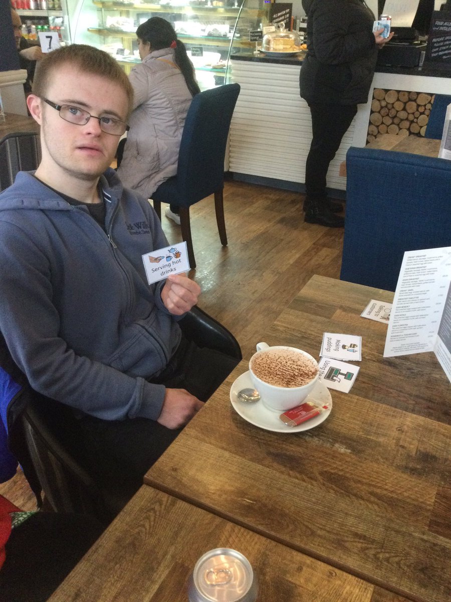 LearnersFoxes's tweet image. We went to the cafe to look at what skills the staff were using to celebrate @CareersWeek. We were all confident when communicating with the staff. 

I want to be a chef from Michael 

#NCW2023 #NationalCareersWeek2023 #WorkReadyLifeReady  #SupportLocal