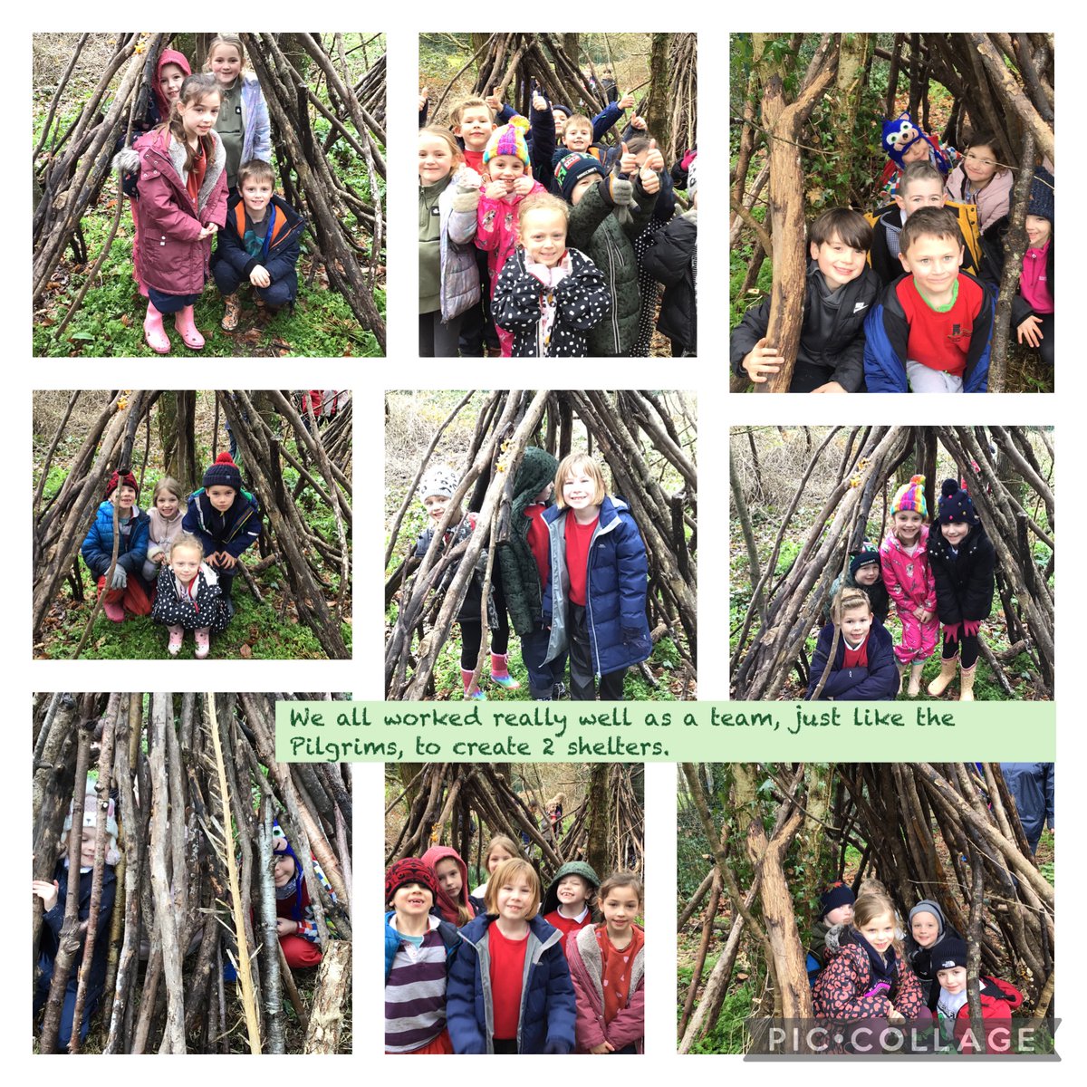 PSMPrimary's tweet photo. Year 2 had a wonderful time on Thursday learning about the Mayflower ship that left Plymouth UK for Plymouth Massachusetts in 1620. The children learned what it would of been like to be pilgrim children, building shelters and playing Hubbub. #PSMPS https://t.co/00P1NTTVVv