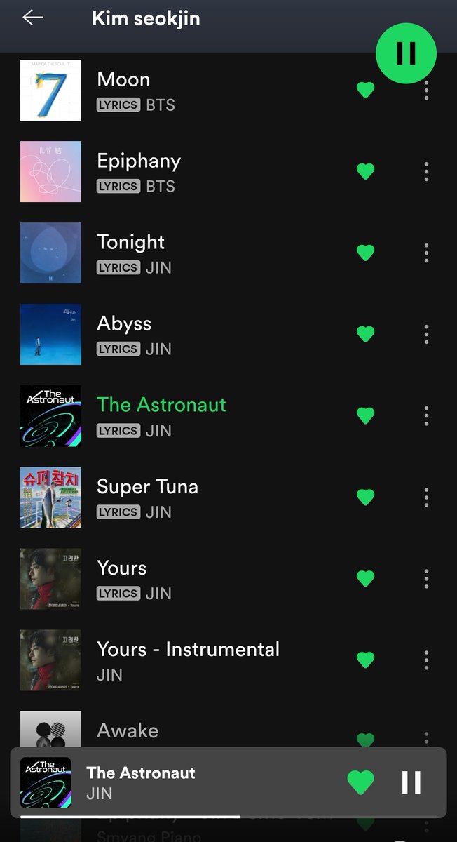 Lechumomo's tweet photo. 1BILLION STREAM FOR JIN
#BTSJIN 
WE LOVE YOU JIN 💜 https://t.co/osVqgBNMIB