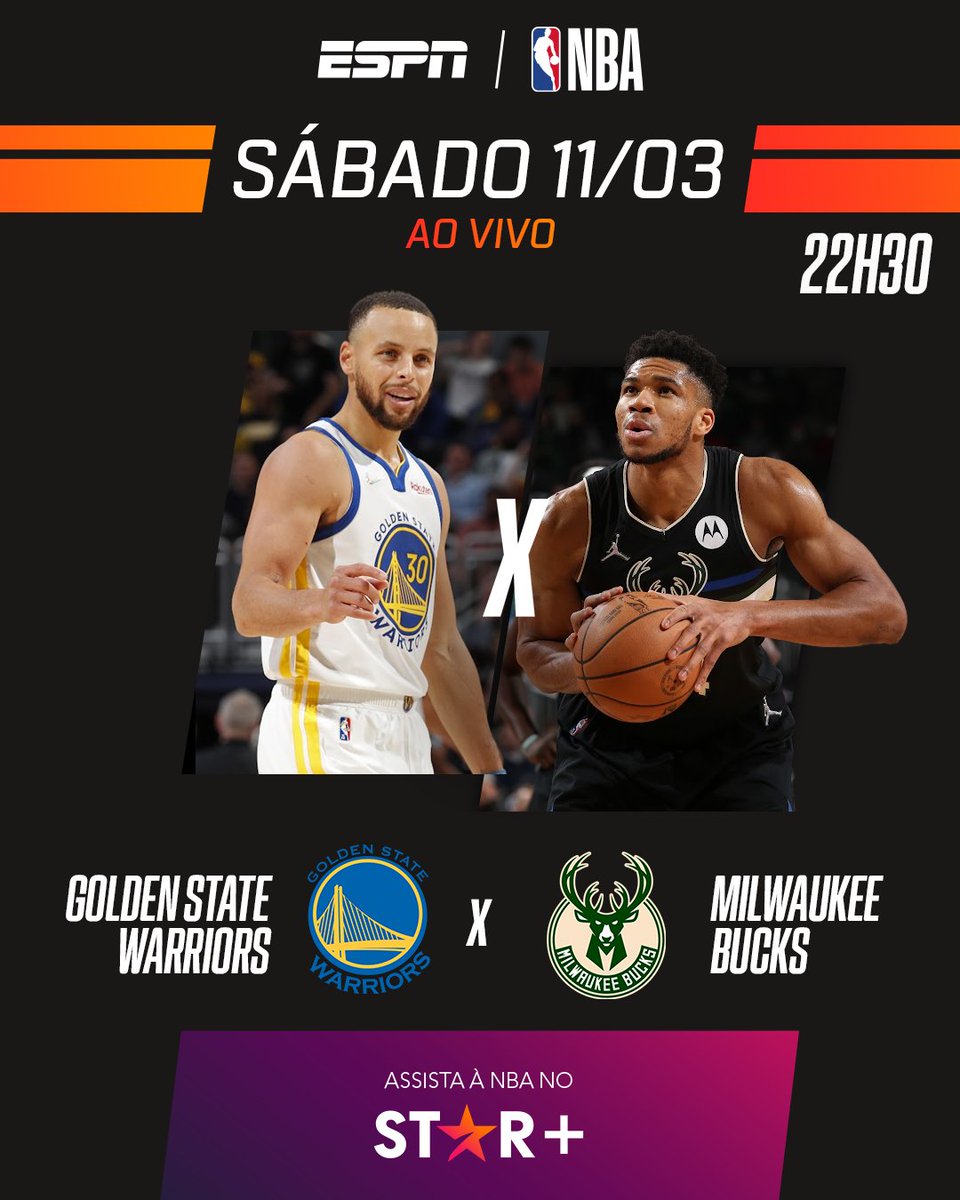 SportsCenter Brasil on Twitter "📢 LOGO MAIS, a bola sobe para Warriors