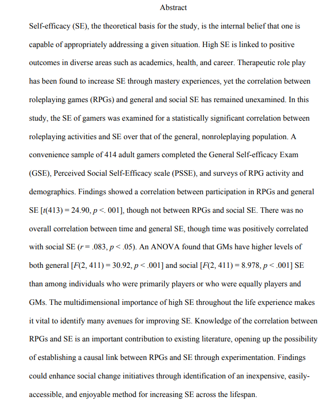 Tabletop_EDU's tweet image. 💥Did you know playing RPGs could boost your self-efficacy (SE)? A recent study found a correlation between RPG participation and general SE, opening up possibilities for causal links &amp;amp; identifying an inexpensive way to improve SE. #RPGs #selfefficacy #gaming #Research