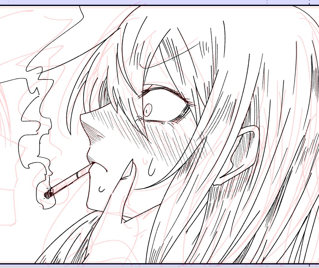 いい表情が描けたので報告です 