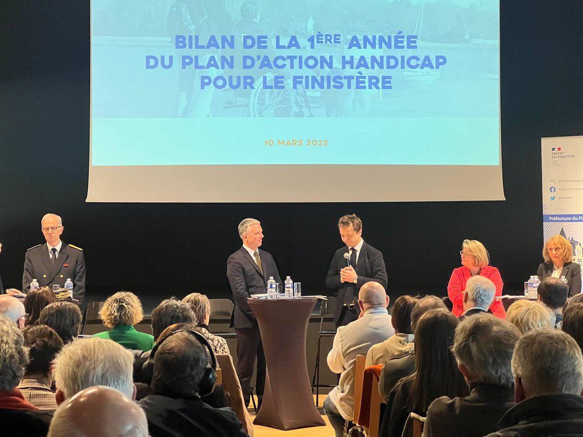 Le plan handicap du Finistère, fruit d’un travail conjoint, cofinancé par l’Etat & le département est exemplaire. Par sa méthode, son pragmatisme et son impact concret dans la vie des usagers, ce plan finistérien est un vrai plan d’action, pas une déclaration d’intentions.