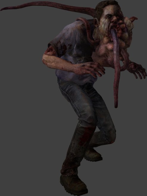 IPOSTZOMBIES's tweet photo. Today's zombie: The Smoker from Left 4 Dead https://t.co/LTWU1lqGE8