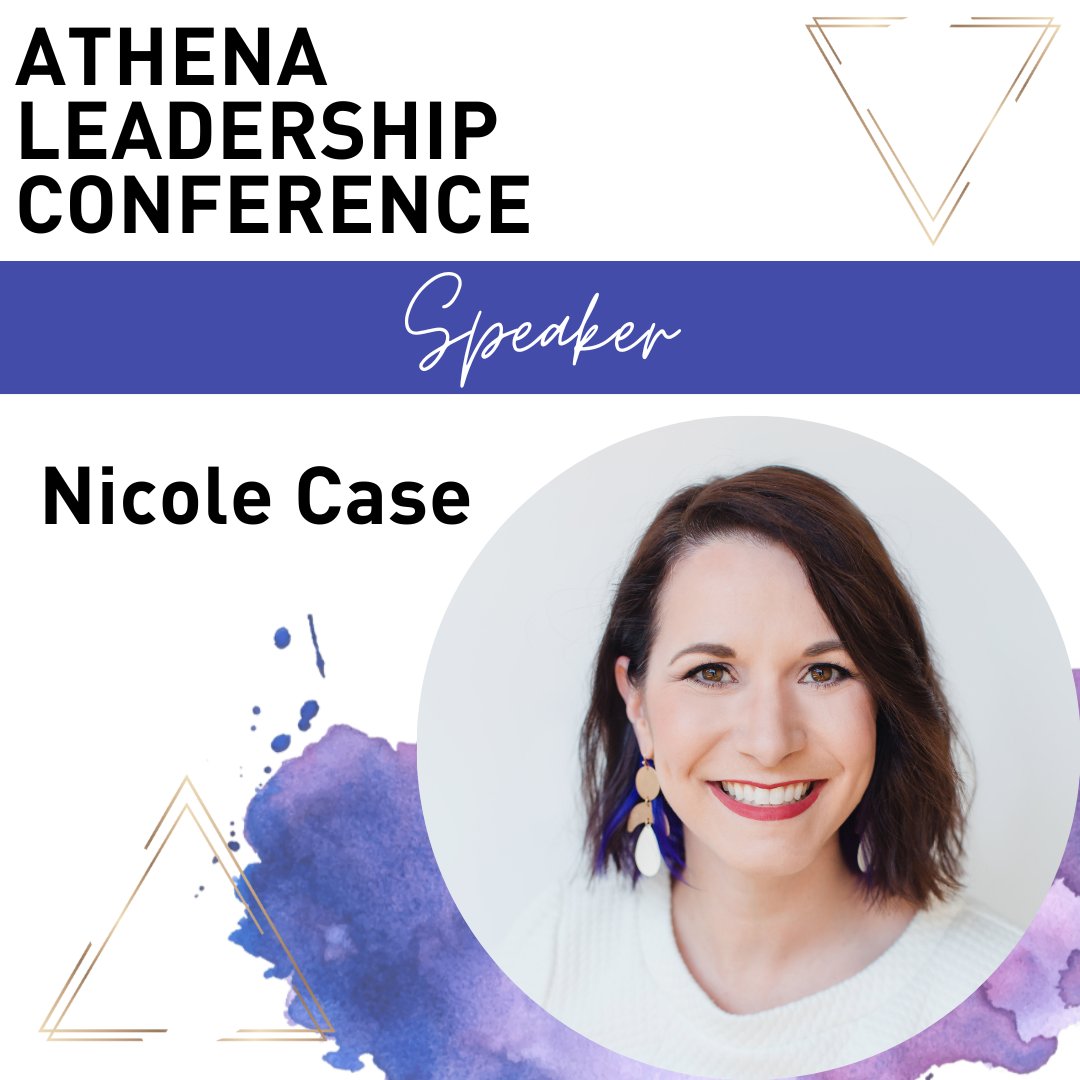 Nicole Case, Speaker &amp; Coach, The Upgraded Career, is speaking at our 2nd Annual ATHENA Leadership Conference on March 21st!

Register Today! athenatriangle.org/athena-leaders…

#ATHENALeadershipConference2023 #Speaker #Conference #PeoplePurposePassion #RaleighBusiness