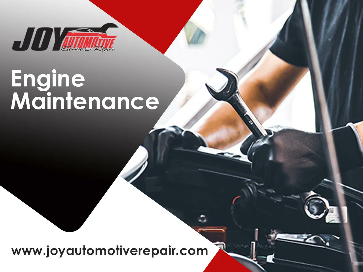 Don't risk your vehicle's engine maintenance! Joy Automotive Service and Repair has over 27 years of experience to keep your car running like new! Book an appointment today!

🌐 joyautomotiverepair.com/services/engin…

#EngineMaintenance #JoyAutomotiveServiceandRepair