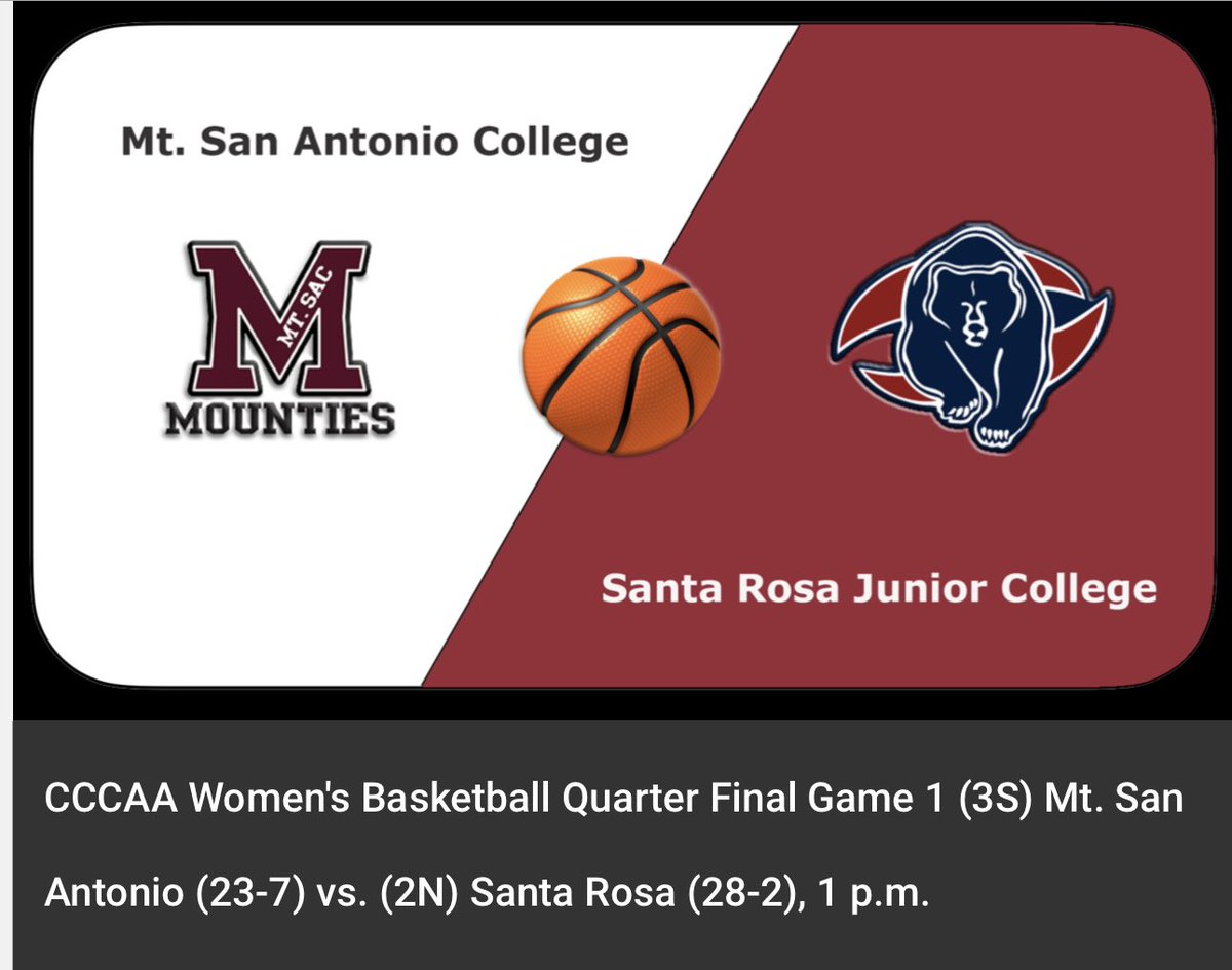 Quarter finals start today!! Let’s go Bear Cubs!!

baosn.tv
#bearcubnation #srjcathletics #womensbasketball #statebound