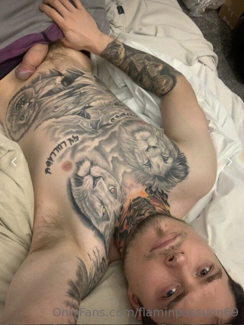 inkedupguy69's tweet photo. You come home and I’m just waiting like this on the bed,  RT if you would give me a hand 👀 
#dick #tattoo #bigdick #nude cock https://t.co/CewefNUH0d