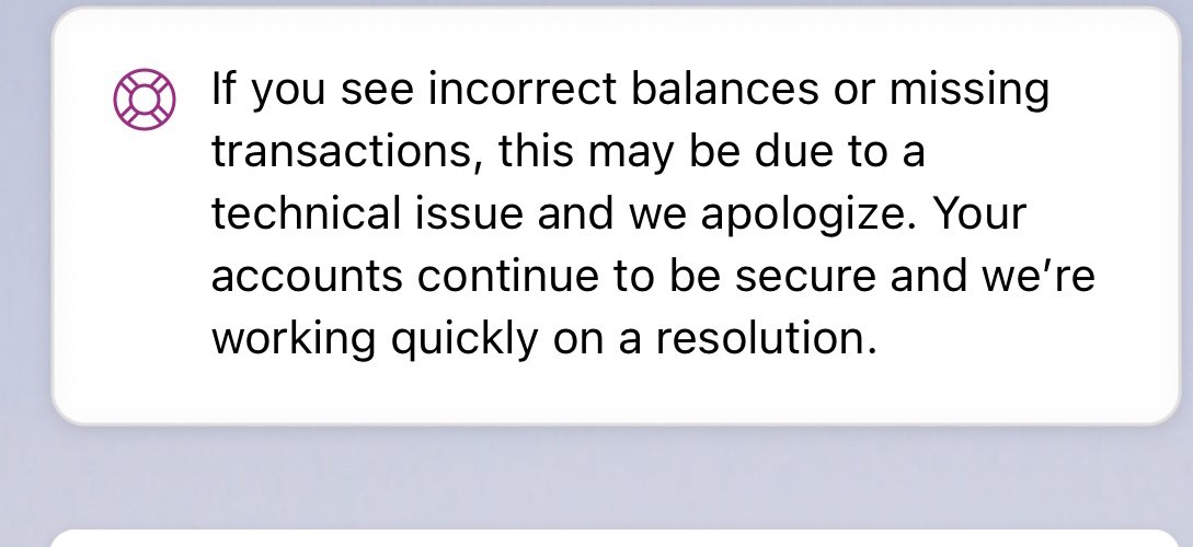 Eva (@parksdigsin) on Twitter photo Hey <a href="/WellsFargo/">Wells Fargo</a> <a href="/Ask_WellsFargo/">Ask Wells Fargo</a> was there a hack? Where is everyone’s direct deposit this morning?? When you call customer care says they’re aware. How many customers are affected here?
Where’s the money? <a href="/NBCDFW/">NBC DFW</a> Hey <a href="/WellsFargo/">Wells Fargo</a> <a href="/Ask_WellsFargo/">Ask Wells Fargo</a> was there a hack? Where is everyone’s direct deposit this morning?? When you call customer care says they’re aware. How many customers are affected here?
Where’s the money? <a href="/NBCDFW/">NBC DFW</a>