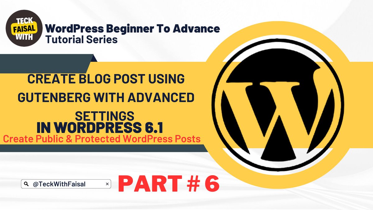 brohisoft's tweet image. How to Create Blog Post in WordPress using Gutenberg with Advanced... youtu.be/3IdXNQMjE8M via @YouTube
#WordPressBlogPost #GutenbergAdvancedSettings #BlogPostCreation #AdvancedBlogPostCreation #WordPressTutorial #GutenbergBlockEditor #AdvancedSettings #contentcreation