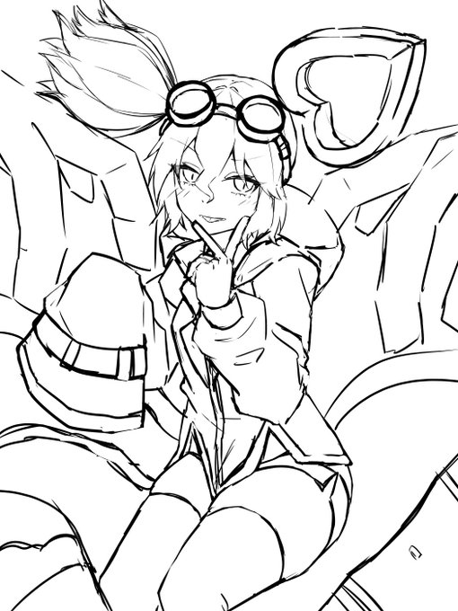 野球見ながら描いてたマッドラヴ 