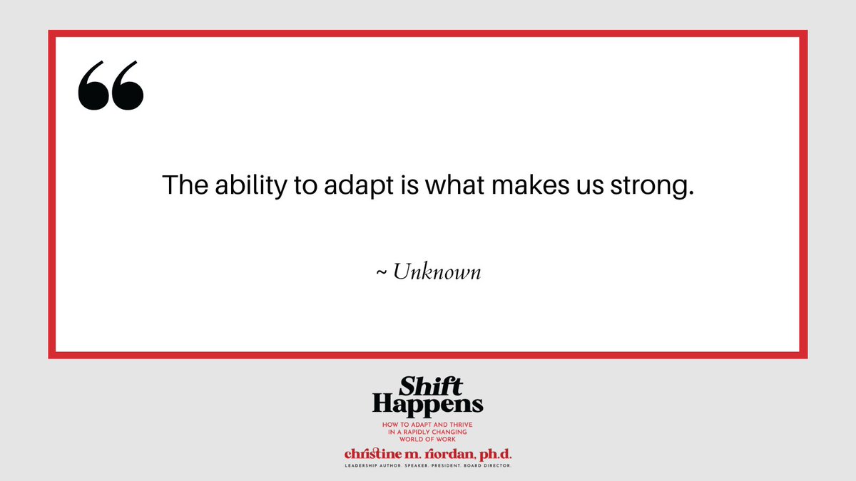 "The ability to adapt is what makes us strong." - Unknown

#adapt #change #quote