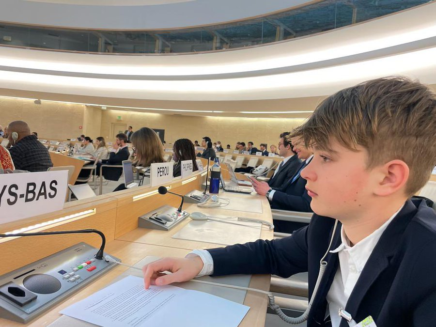 SC_UNGeneva's tweet image. ✨Amazing to see many #children today at the #HRC52 Annual Day on #ChildRights &amp;amp; #DigitalEnvironment making their voices heard by States, UN actors &amp;amp; CSO🎉

We commend all the NGOs and States that have supported #ChildParticipation 👏👏

#ADRC2023  #OnlineSafety
