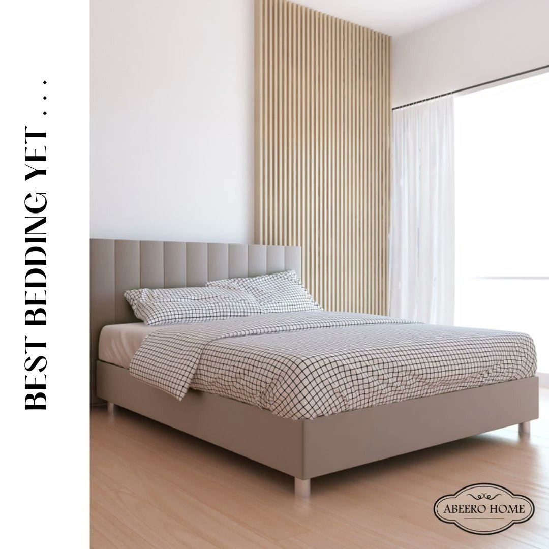 Experience the luxury of a five-star hotel every night with our Ultimate bed sheets. Made with premium materials and designed for ultimate comfort.
#abeerohome #LuxuryComfort