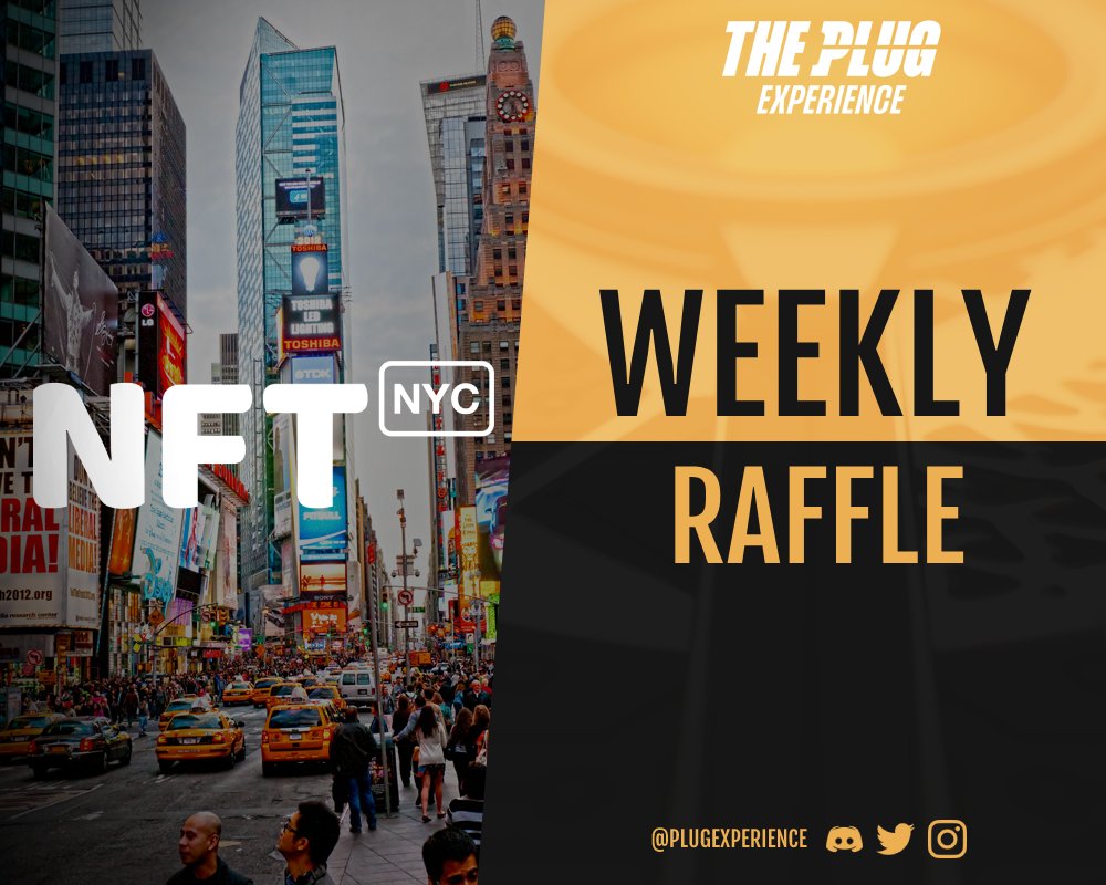 PlugExperience's tweet photo. The day has finally come ๐ฝ๐๐
ThePlugExperience will offer you a full paid trip to @NFT_NYC which is worth more than 4.000$๐ฅ
So make sure to ๐๐, ๐๐ข๐ค๐ & ๐
๐จ๐ฅ๐ฅ๐จ๐ฐ ๐ฎ๐ฌ and don't miss your chance!โจ
Join the Plug๐
https://t.co/tBSG9Qg6l9
#NFTNYC2023 #PlugExperience https://t.co/uGJcigAvGv