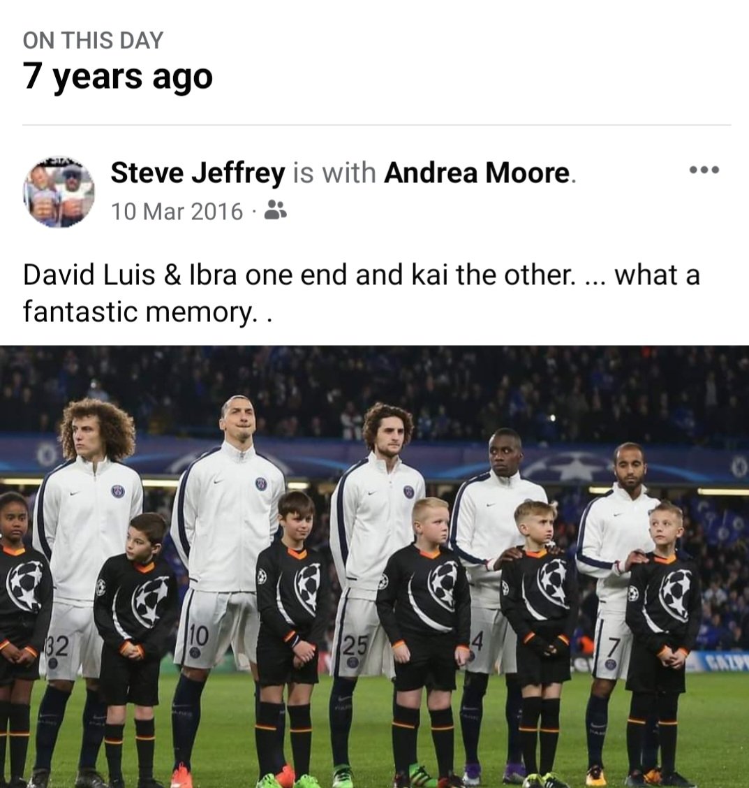 606scuba's tweet photo. @KaiJeffrey7 at @ChampionsLeague game Chelsea v @PSG_English 7yrs ago today https://t.co/tFqO6exho4