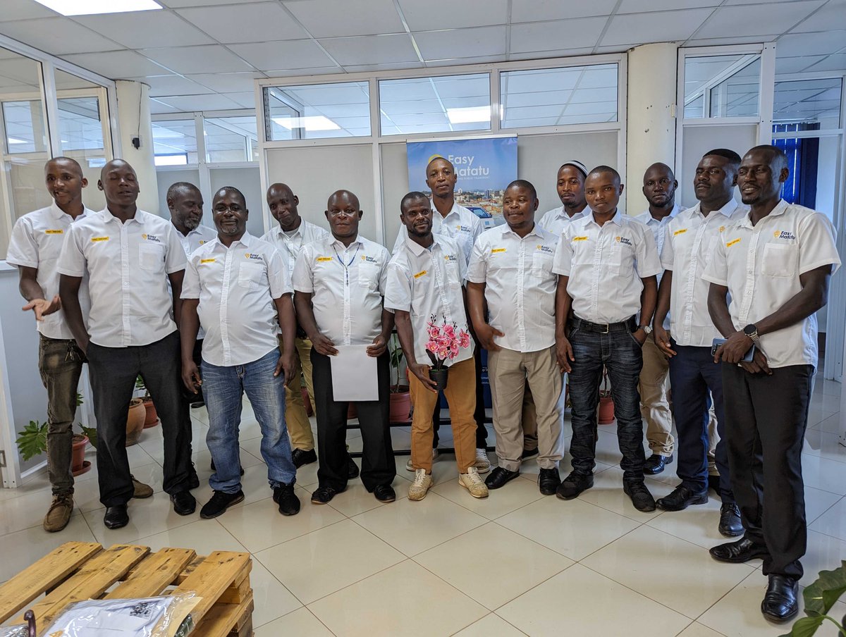 EasyMatatu's tweet image. A happy weekend from the Easy Matatu pro-driver team