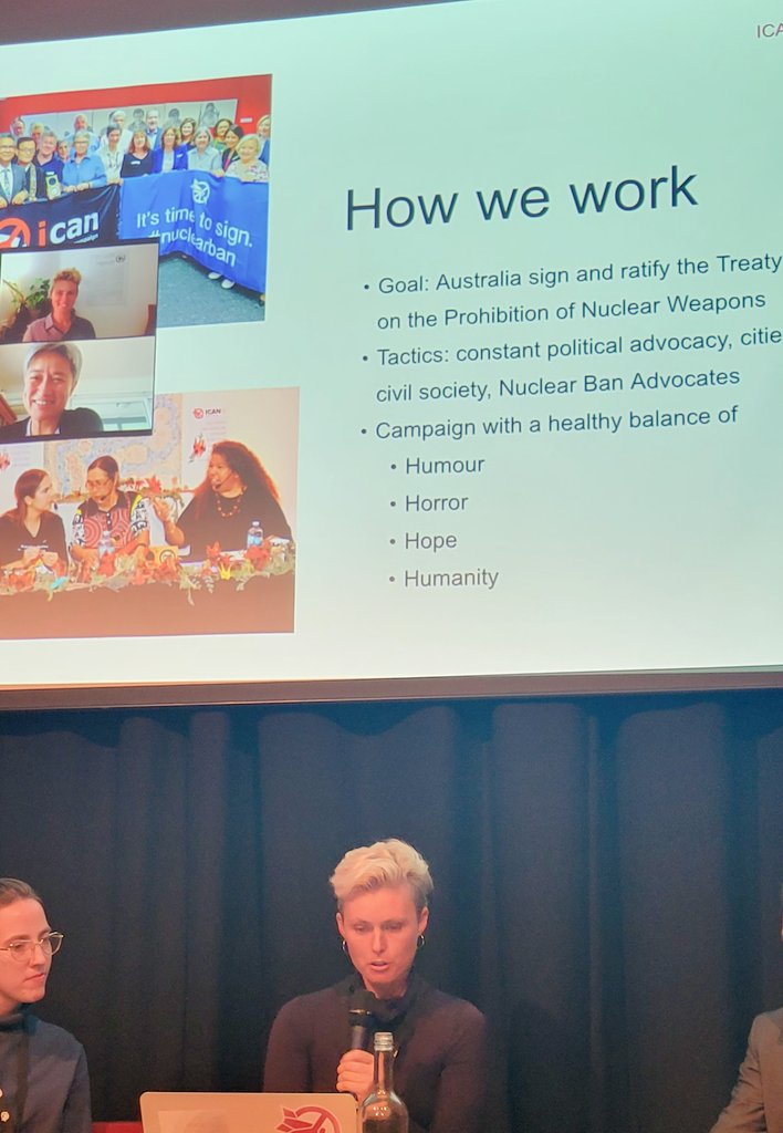 Another enlightening discussion with <a href="/azakre/">Alicia Sanders-Zakre</a> <a href="/gemromuld/">Gem Romuld</a> and Ernesto Malda of the Embassy of Mexico in Norway.

It takes hard work to create change but it does happen. #nuclearban #ActOnIt <a href="/nuclearban/">ICAN</a> @ICAN_Norge