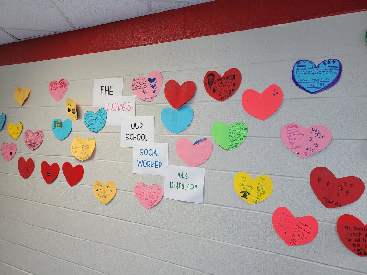 We LOVE our School Social Worker @LoribethDunlap! She is the best!