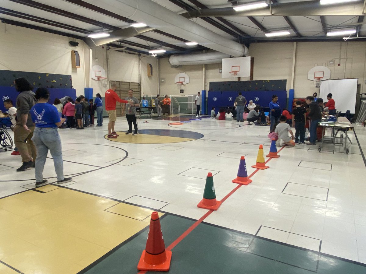 JJAFjROTC's tweet photo. A great way to kick-off spring break- assisting with Discovering Disabilities at Westwood Terrace. #Mustangsinvest/Mustangsgiveback! https://t.co/gKhyl3T9Of