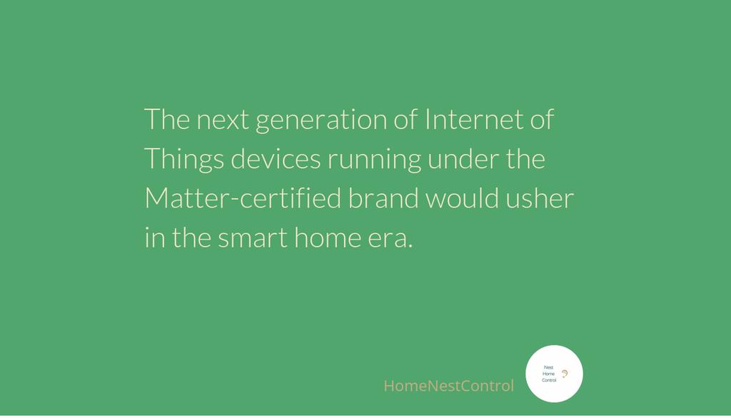 NestHomeControl's tweet image. What Is Matter Smart Home?
▸ lttr.ai/9HCd

#SmartHomeAutomation #MatterSmartHome #CustomizableSettings #VoiceCommands #Tech #SpeakerInteractEffortlessly #GiantResetButton #SmallerAccessoryFocusedFirms #HugeStepForward #ContributingMarketProvenTechnologies