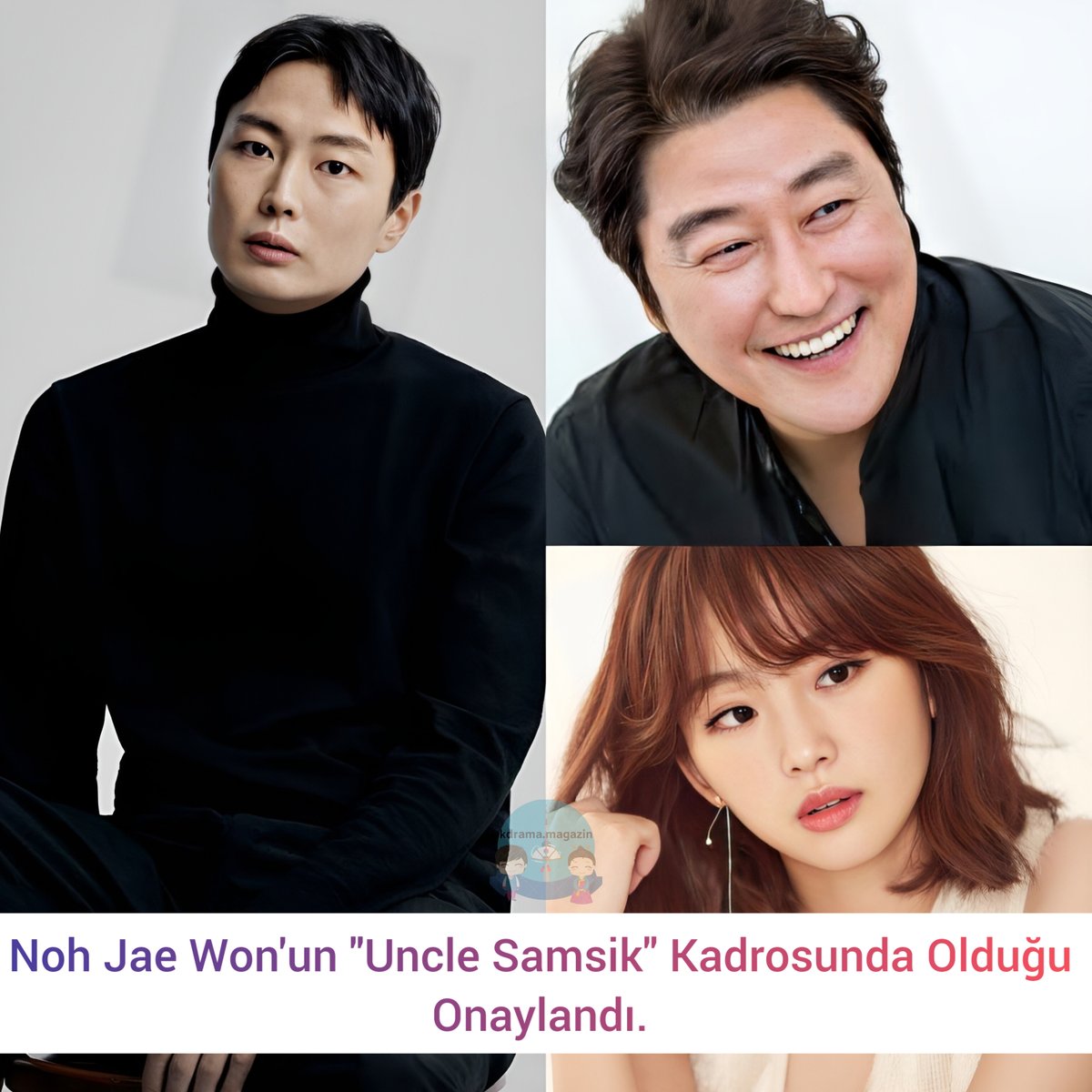 #NohJaeWon'un #UncleSamsik Kadrosunda Olduğu Onaylandı. 

🎬Seodaemun grubuna liderlik eden Han-soo olarak oynayacak. 

#ByunYoHan #JinKiJoo #SongKangHo