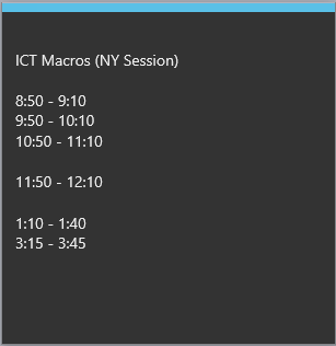 FairValueGod's tweet image. Here&apos;s what Macros I&apos;ve collected so far (Time EST)