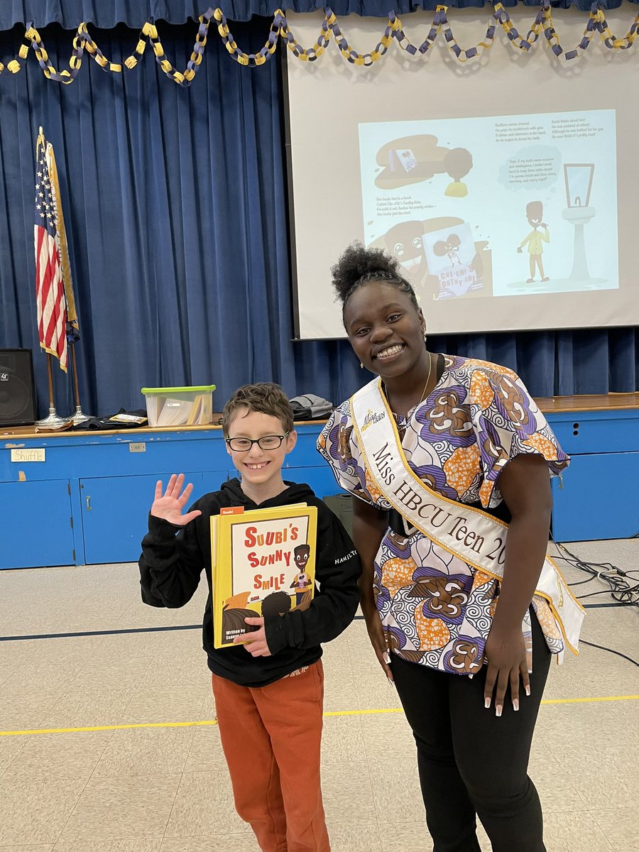 mish33ltps's tweet photo. What a fantastic day with @ssanyuspeaks!  Our students really enjoyed the message and her dynamic reading!  Support @BrownKidsRead and Ssanyu! https://t.co/qTkxjlihfq