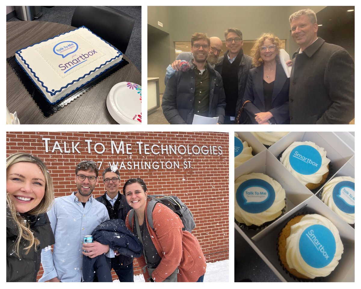 This week, we had the pleasure of announcing that <a href="/TalkToMeAAC/">TalkToMeTechnologies</a> is joining the Smartbox family! Smartboxers Hannah, Dougal and Chris had a blast in snowy Iowa on Wednesday, visiting the TTMT team and celebrating our two companies joining forces! #AAC #sltpeeps #amazingteam