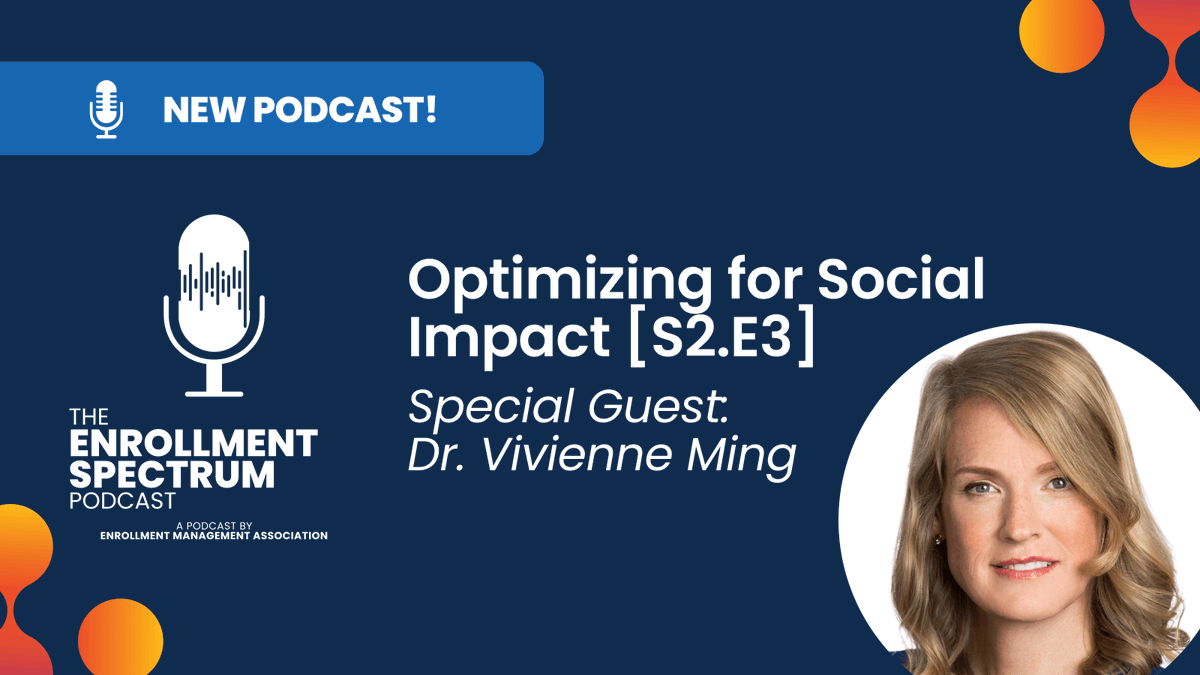 What best explains the success of your students? Uncover the whole story that ties the data and research together &amp; learn how to optimize your social impact in EMA’s Enrollment Spectrum Podcast with special guest Dr. Vivienne Ming. Listen now: ​​hubs.li/Q01FFx110