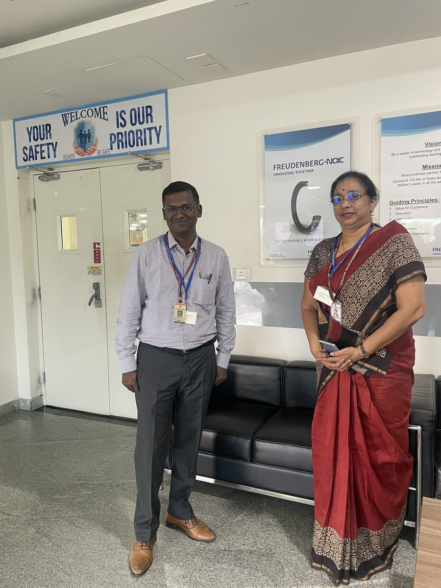 PrabhuShankarnd's tweet photo. #Industryvisit6
We had an opportunity to visit FREUDENBERG NOK 🏭
Loyola-ICAM College of Engineering and Technology 🏫@Freudenberg_FST
#loyolaicamcollege
#LICET
#LICETIndustrycommittee
#LICETPlacecom
#IndustryExposure https://t.co/hmWaPRJ1zj