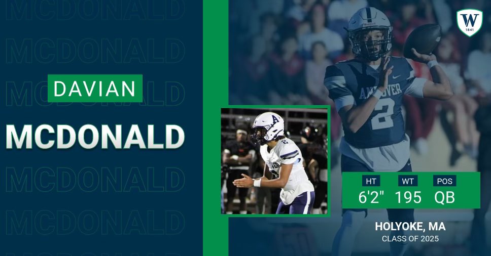 McdonaldDavian's tweet photo. I’m blessed to announce that I will be transferring to the Williston Northampton School for the next 2 years of my academic and athletic career! @coachbeats @WillistonFB https://t.co/tHXovRj4qR