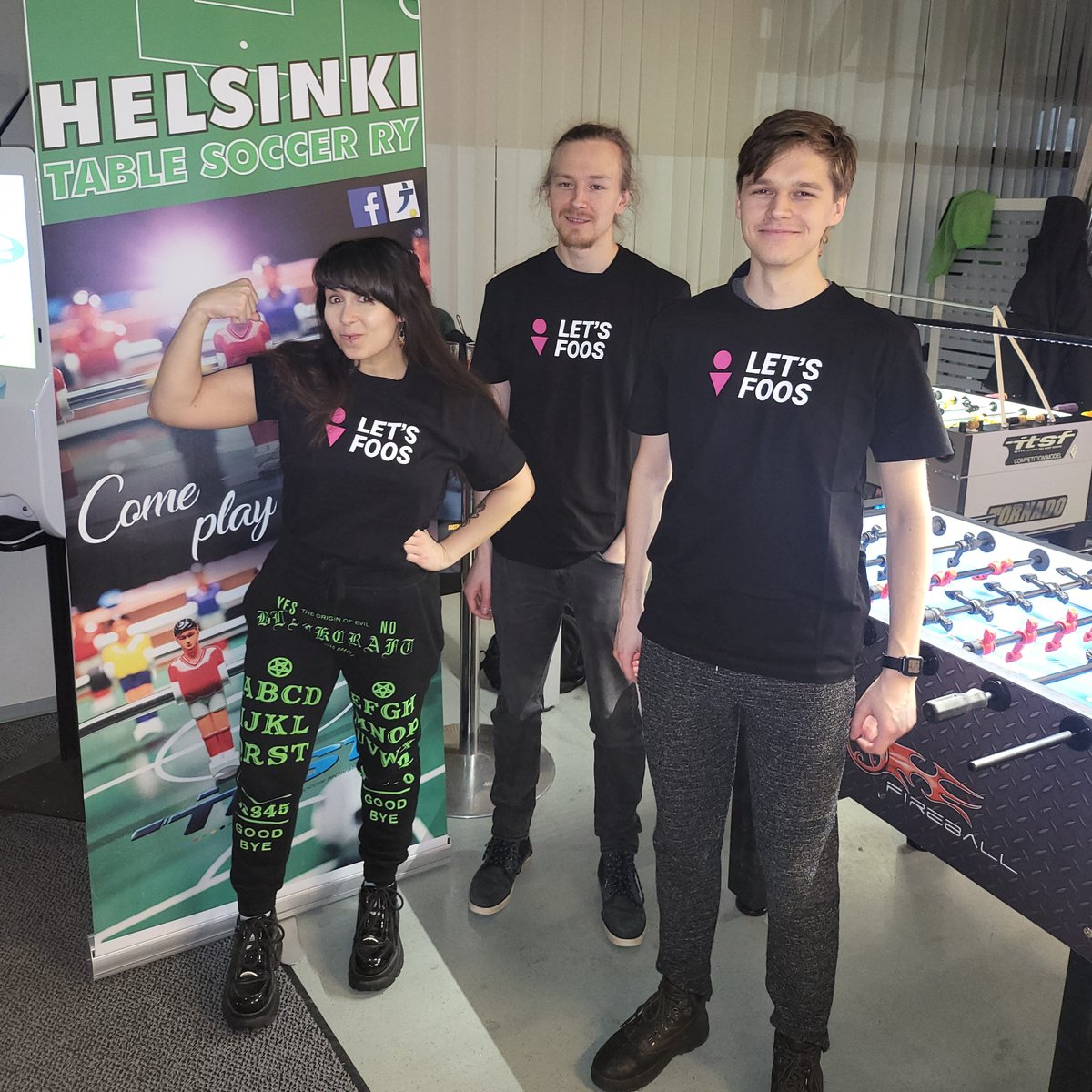 We have received best wishes out of #Helsinki 😍 Have a nice #weekend! If you want to play in Helsinki just have a look into our #app #foosballmap #finland #suomi