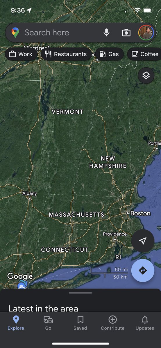 You guys ever realize Vermont and New Hampshire are just kinda 69ing up there