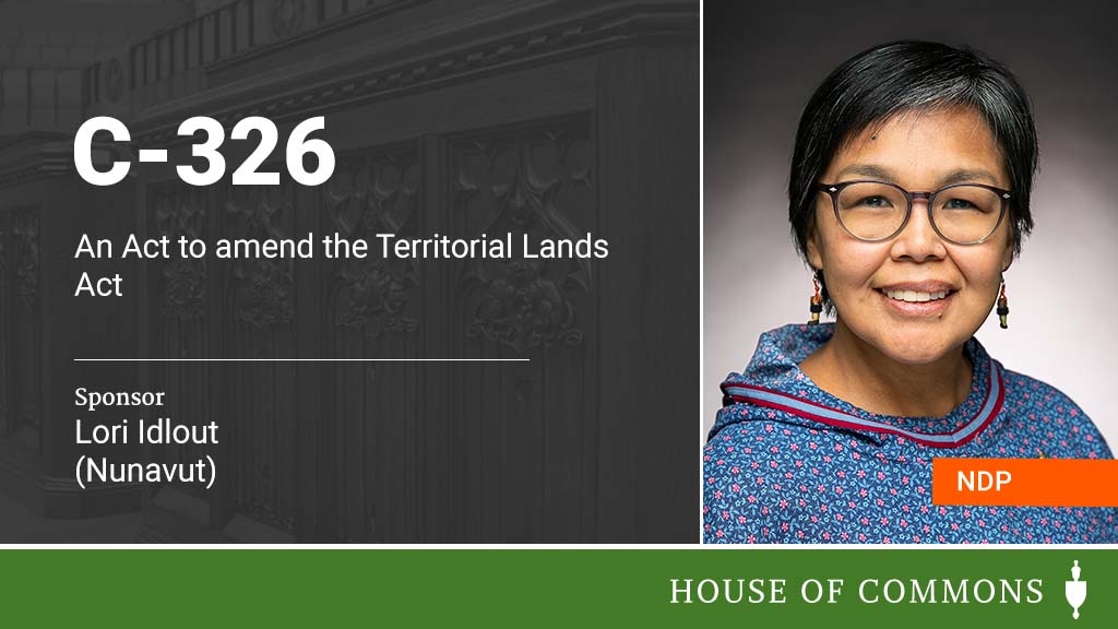 HoCChamber's tweet photo. .@LoriIdlout introduced Bill #C326 in the #HoC.

The full text of the Bill will be available later today: https://t.co/13x4T6TPOC https://t.co/xdpGdPOYkA