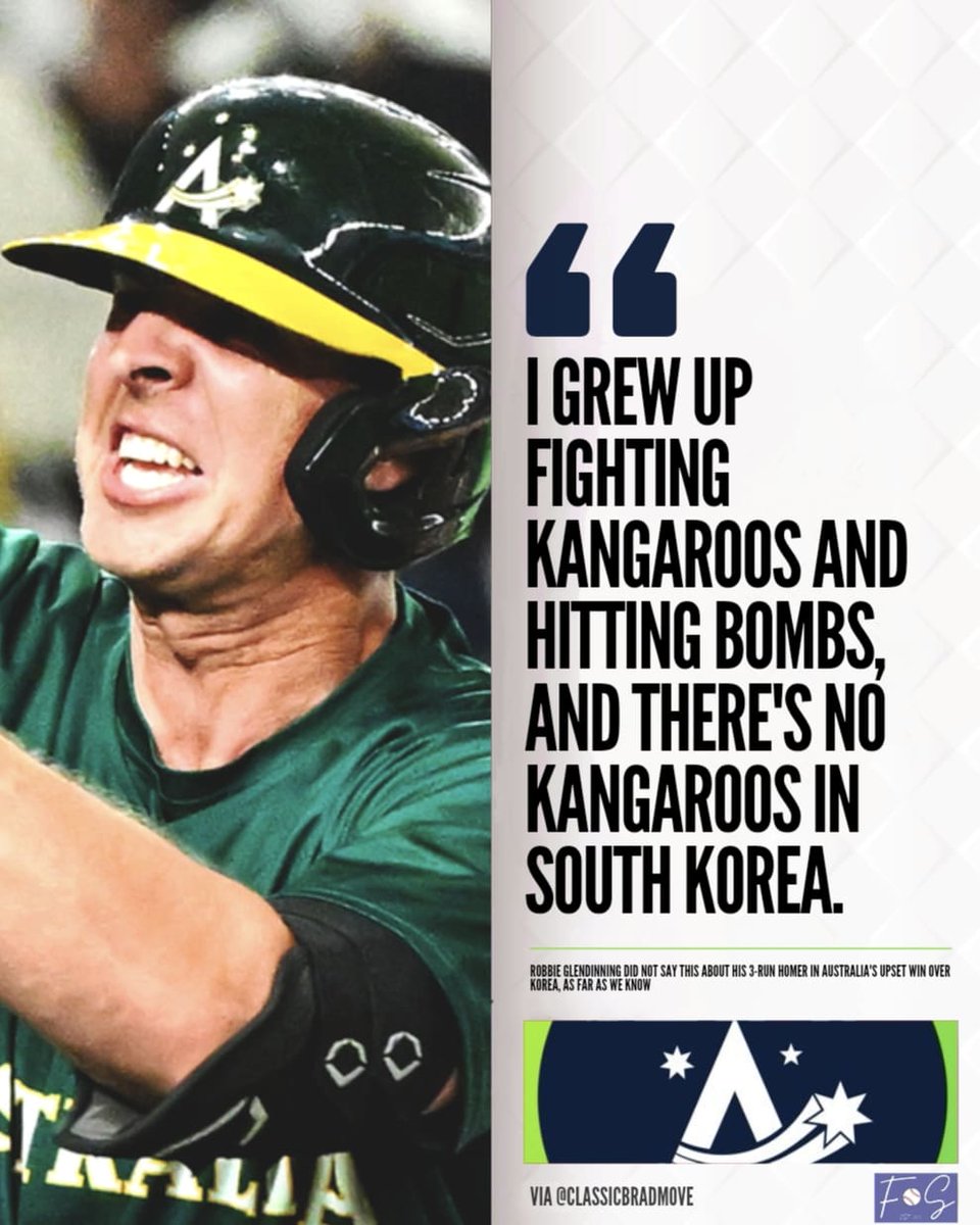 FAX Sports MLB on Twitter "Team Australia already got the shirts made