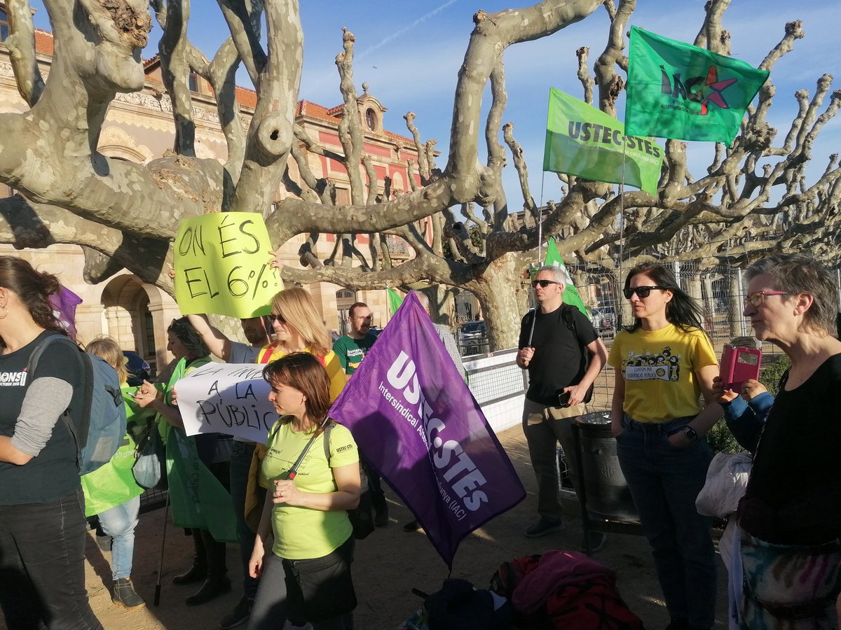 la_IAC's tweet photo. És vergonyós i contradictori que davant la situació crítica que estem vivint a tots els nivells, s'aposti per projectes que generen treball precari, sense estabilitzar plantilles.
L'actual model público-privat és responsable de les desigualtats de la població de Catalunya. https://t.co/GW7PnK3zHI
