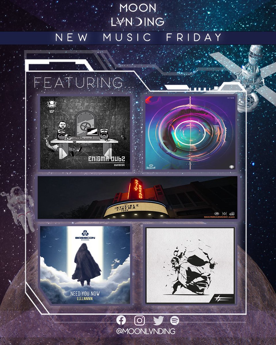 MOONLVNDING's tweet photo. The weekend couldn’t have come soon enough! March continues to give us some heat with @ENiGMADubz , @RAVENSCOON, @rhettwhatley, @LLLLNNNNmusic, @imlesslethal and MANY more! Check out and save our #spotify playlist. 

LINK: https://t.co/sr7KltF19y https://t.co/U7hBGZRDcF