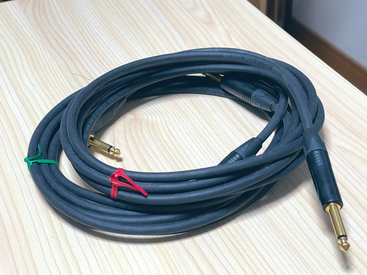 Ukyo Kobayashi On Twitter My New Gear BELDEN 8412 3m 2 ukyo-kobayashi-on-twitter-my-new-gear-belden-8412-3m-2