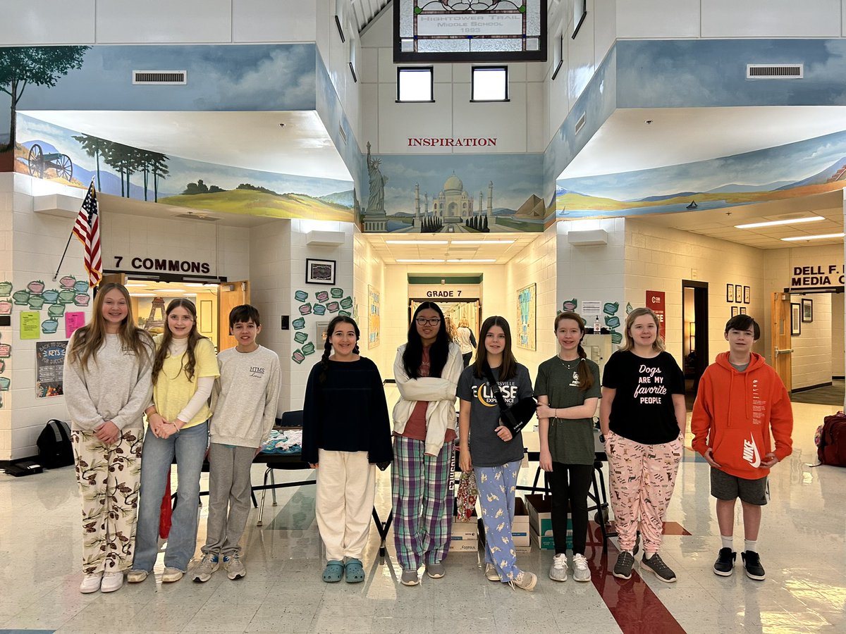 Way to go, huskies! Our students held a pajama drive today for foster care children. I love watching these young people give back to their community. <a href="/CobbSchools/">Cobb County Schools</a>