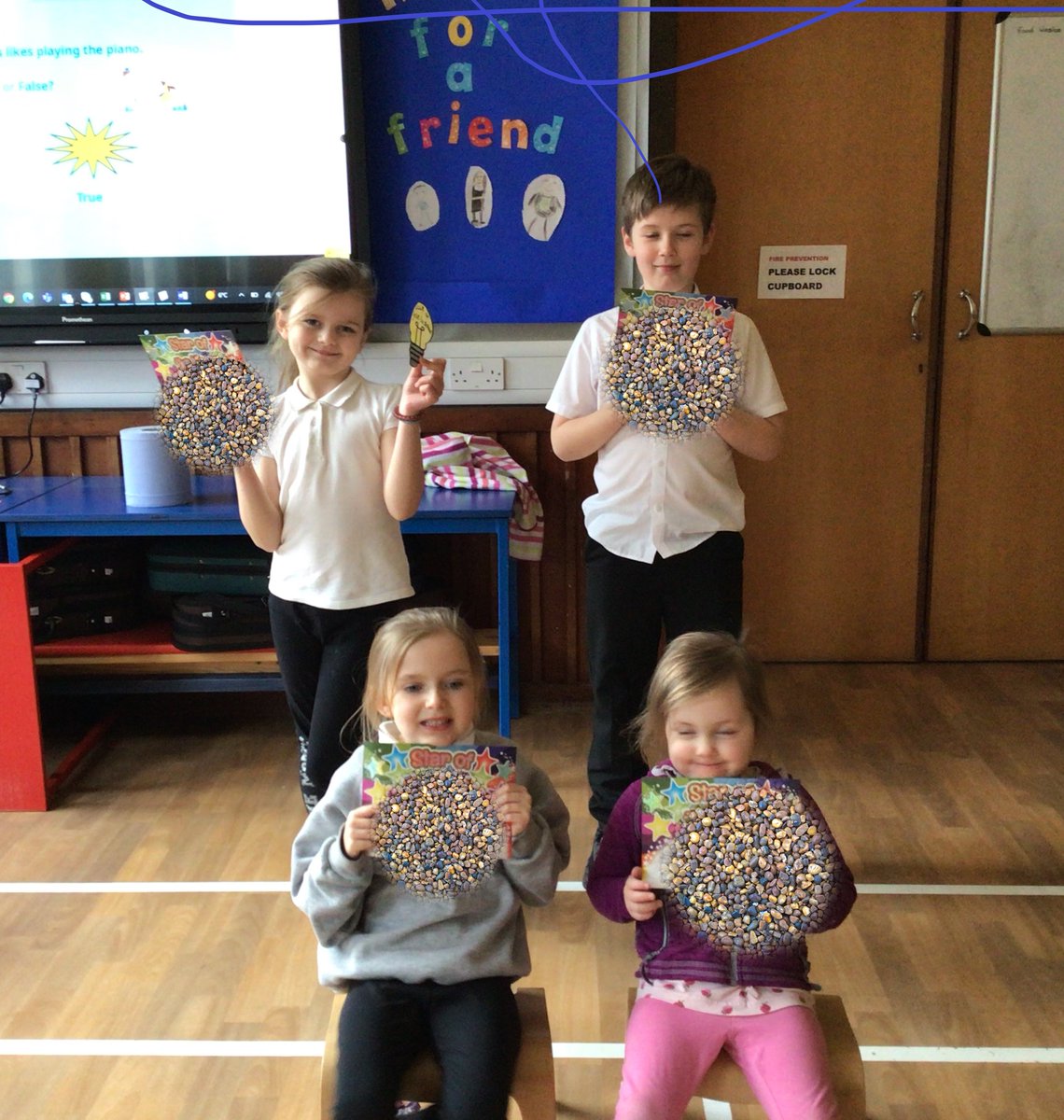 StrachurP's tweet photo. This week's School Values awards. Well done to all! #strachur @abc_OCTF @abcEY #schoolvalues #livethevalues #proudofyou https://t.co/3b9phw4Nvh