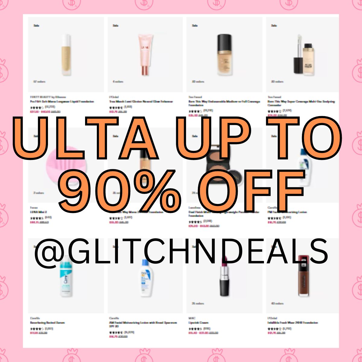 ULTA HAS TONS OF BEAUTY MARKDOWNS  UP TO 90% OFF
https://t.co/OSr6jMTgJi

#ulta #explorepage #makeupartist #skincare #mua #lashes #makeuptutorial #glam #makeupaddict #makeuplover #mac #balayage #hudabeauty #anastasiabeverlyhills https://t.co/N85hhtgUtQ