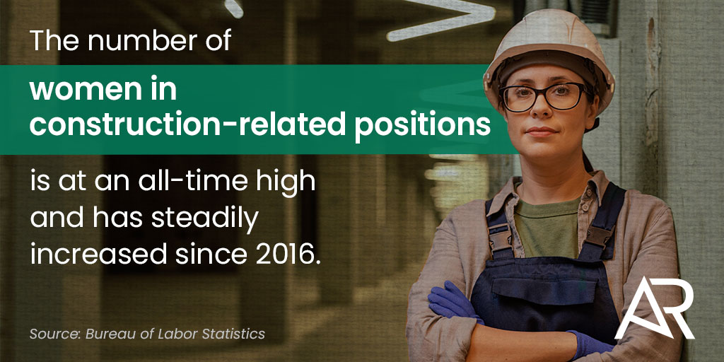 AllSearch1's tweet photo. The number of women in construction is at an all-time high. From construction project managers to sales representatives, we are proud to help women find rewarding careers in the industry. Build your construction career: https://t.co/R3MqlXFwmp. #WomenInConstructionWeek https://t.co/Ib3bWPTp9O