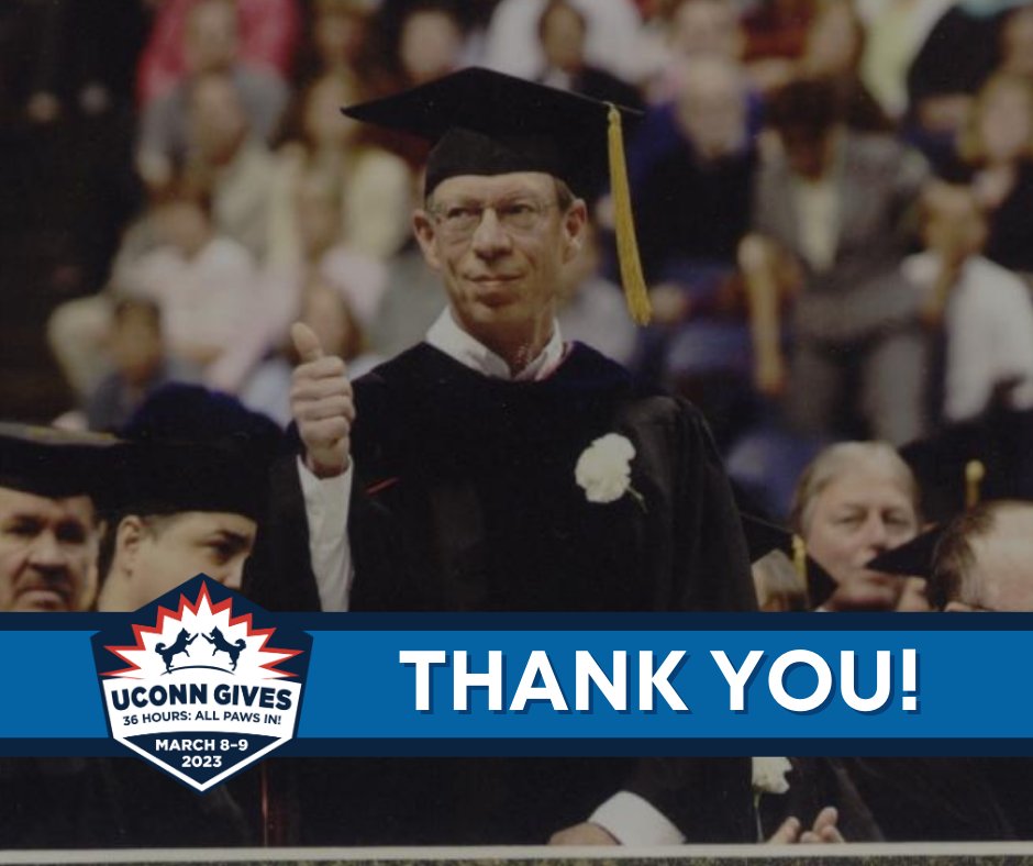 THANK YOU #UConnNation!

You went all paws in during this year's #UConnGives and we're eternally grateful for your continued support for our students and programs!