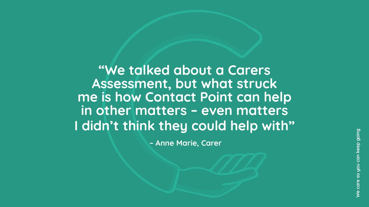 A free carers assessment looks at your physical and emotional needs as an unpaid carer. It’s an opportunity to find out about what support or services you may need.

It’s not a test and you will not be penalised for the care you provide. 

carersmanchester.org.uk/carers-assessm…

#ThinkCarer