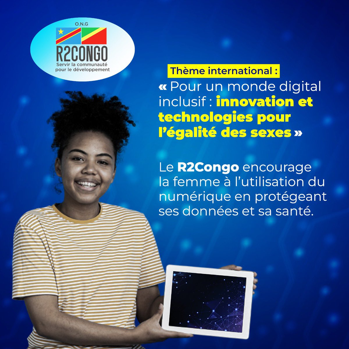 Mars 2023: Le R2Congo célèbre les droits des femmes.
