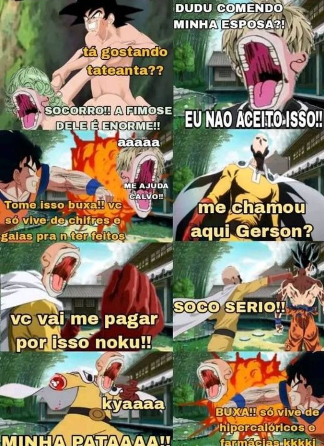 NAÁAÃÃO À DUBLAGEM DE NARUTO DESCULPA HORRIVEL! TE ODEIO URSULA