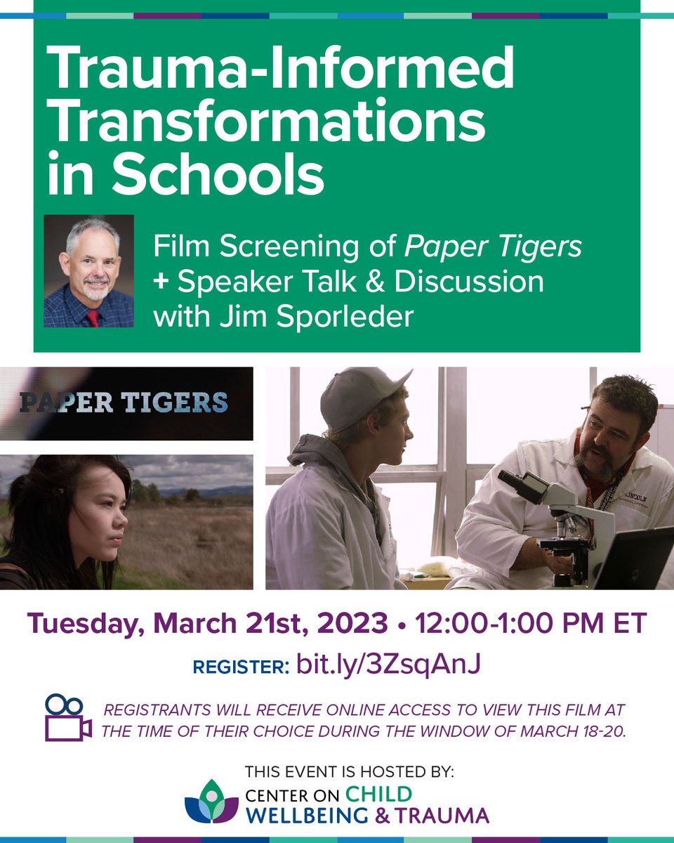 Center on Child Wellbeing and Trauma tweet media