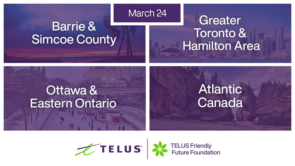 FriendlyFuture's tweet image. Attention youth-serving charities! 

Our Q2 @TELUS Community Board Grant application deadline is March 24. We encourage Canadian charities providing health or education programs that are helping youth to apply for funding up to $20,000: friendlyfuture.com/en/foundation/… 

#GiveWhereWeLive