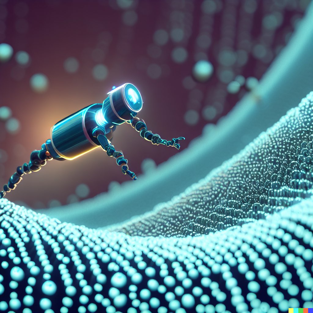 aycatech's tweet image. Instead, we're collectively learning new ways of seeing and creating.

In the end, we're all exploring and pushing the boundaries of art and science together.

#dalle #experimentalmodel #creativetechnologist #test #sciencecommunication #nanonetworking #nanobot